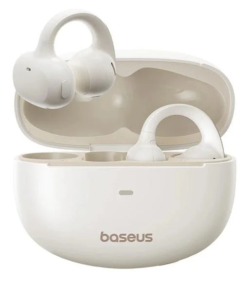 Auriculares Bluetooth Baseus Bowie MC1 Open-Ear TWS 5.4 IP57 40h Branco