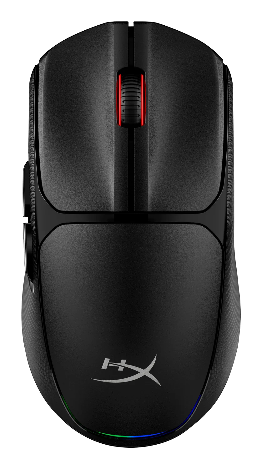 Rato Sem Fios HyperX Pulsefire Fuse 12000 DPI 6 Botões Bluetooth 2.4GHz 64g Preto