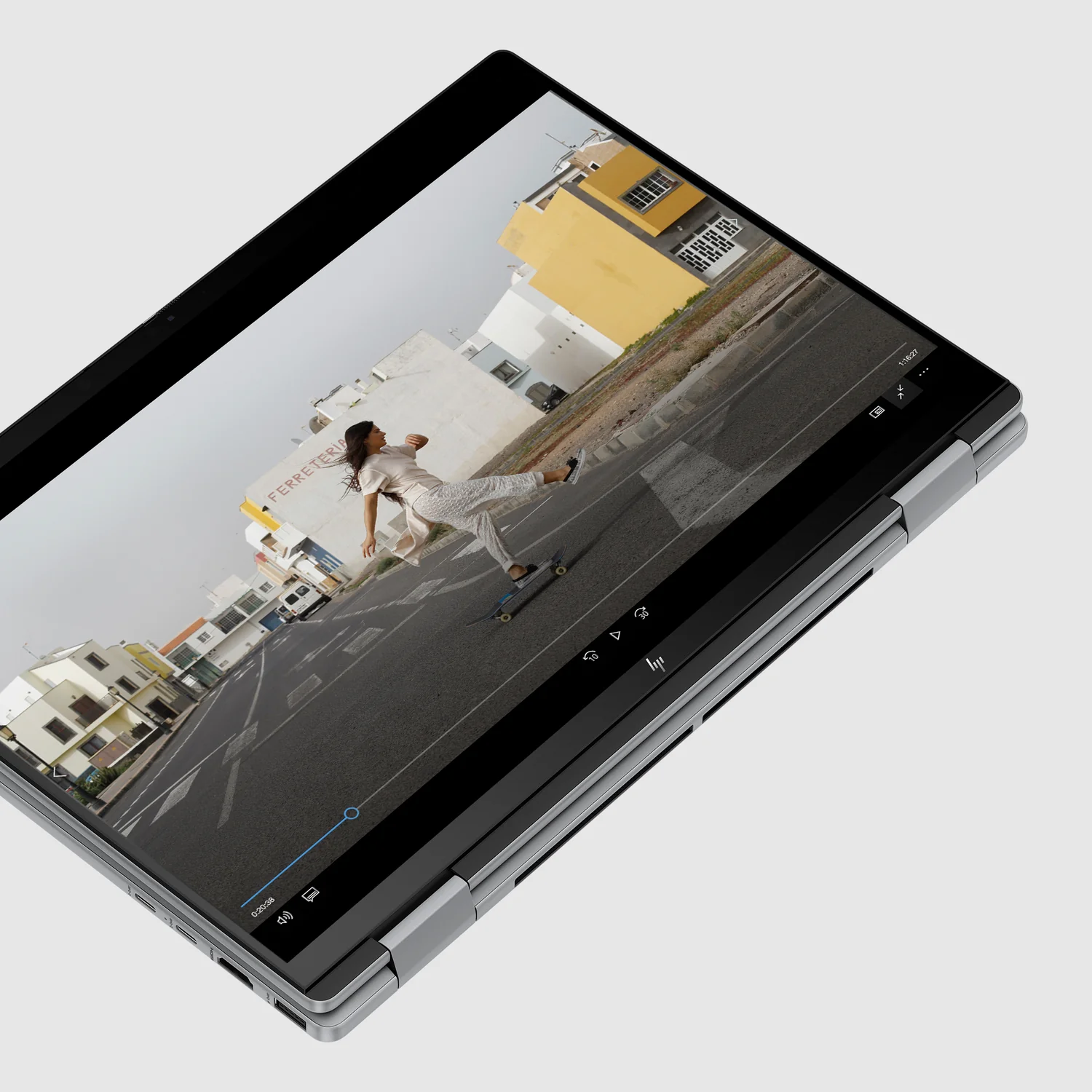Portátil Híbrido HP Envy 14-FA0002NP 14" 3K OLED Touch AMD Ryzen 7 8840HS 16GB 1TB SSD W11 Prateado - Imagem 6