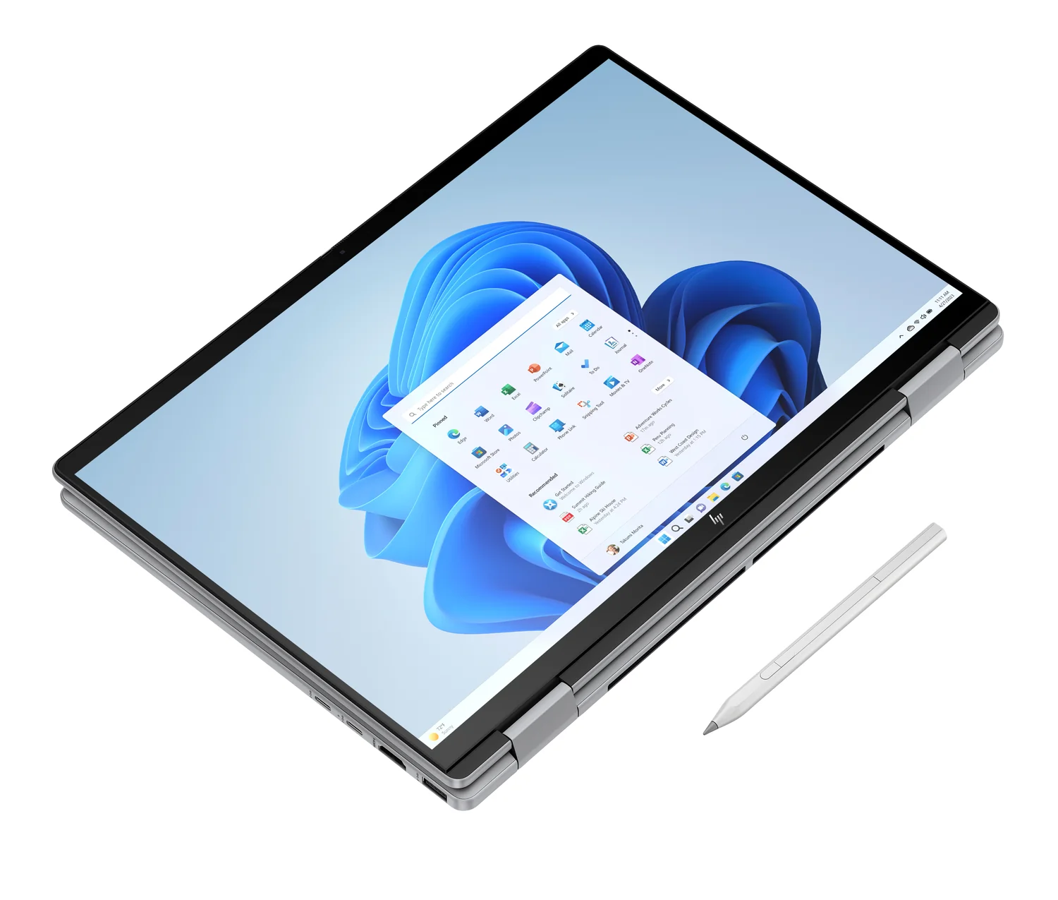 Portátil Híbrido HP Envy 14-FA0002NP 14" 3K OLED Touch AMD Ryzen 7 8840HS 16GB 1TB SSD W11 Prateado - Imagem 14