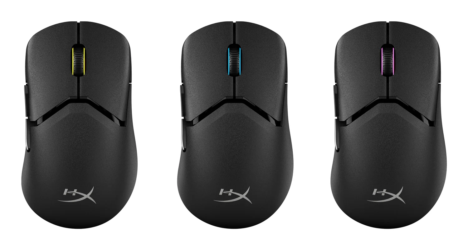 Rato Gaming Sem Fios HyperX Pulsefire Saga Pro 4000 Hz Bluetooth USB-C Preto - Imagem 4
