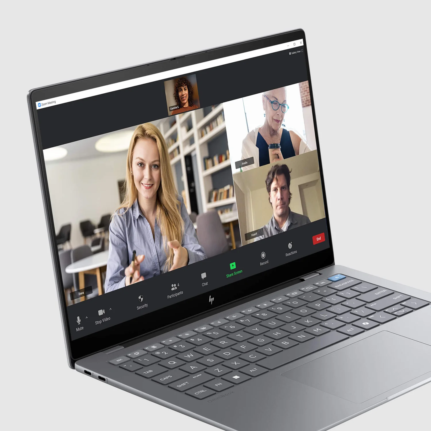 Portátil HP OmniBook X 14-FE0000NP 14" 2.2K Touch Snapdragon X Elite 16GB 1TB SSD Prateado - Imagem 19