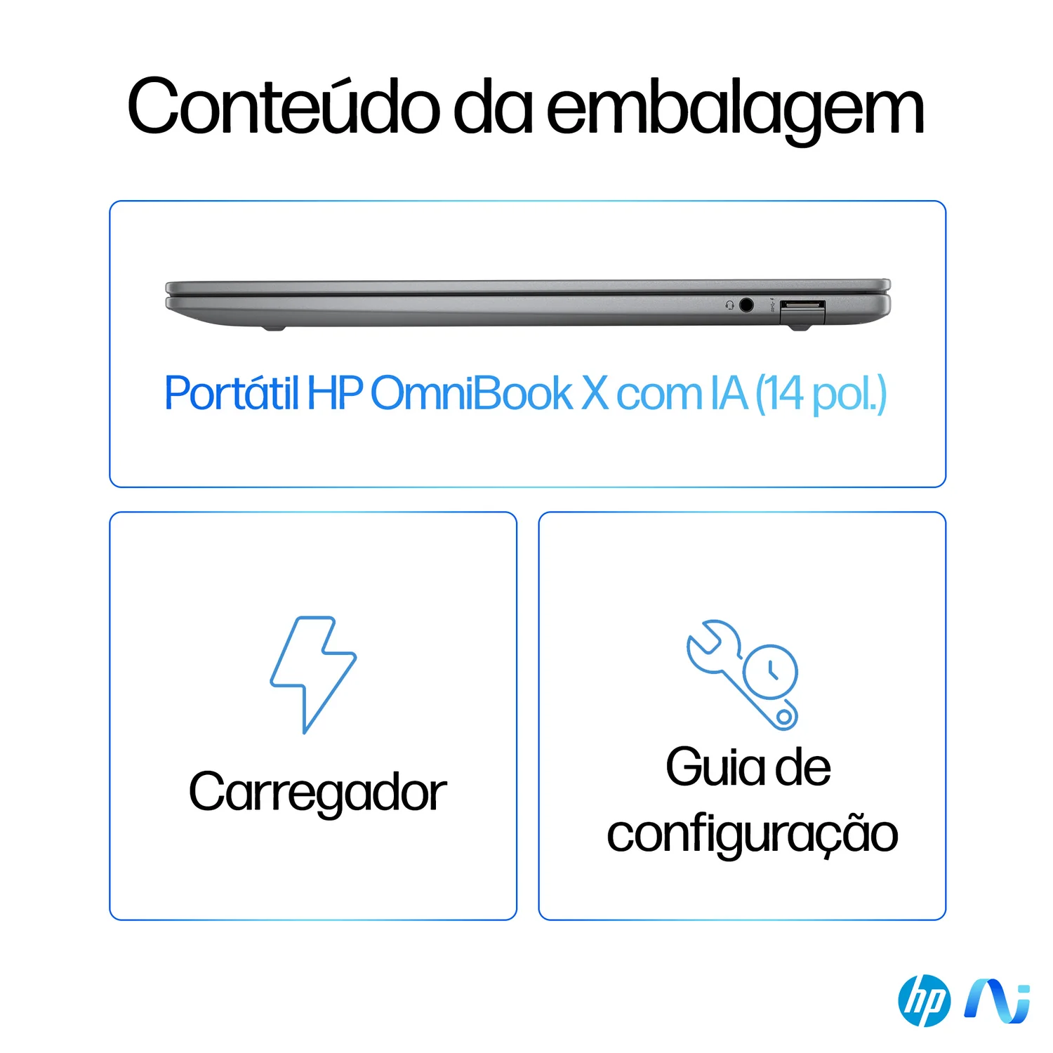 Portátil HP OmniBook X 14-FE0000NP 14" 2.2K Touch Snapdragon X Elite 16GB 1TB SSD Prateado - Imagem 4