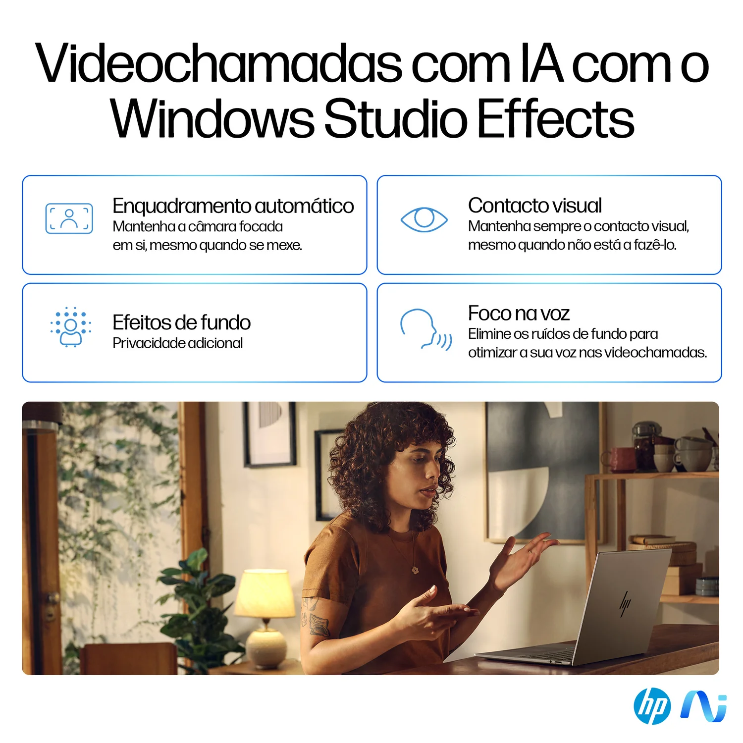 Portátil HP OmniBook X 14-FE0000NP 14" 2.2K Touch Snapdragon X Elite 16GB 1TB SSD Prateado - Imagem 11