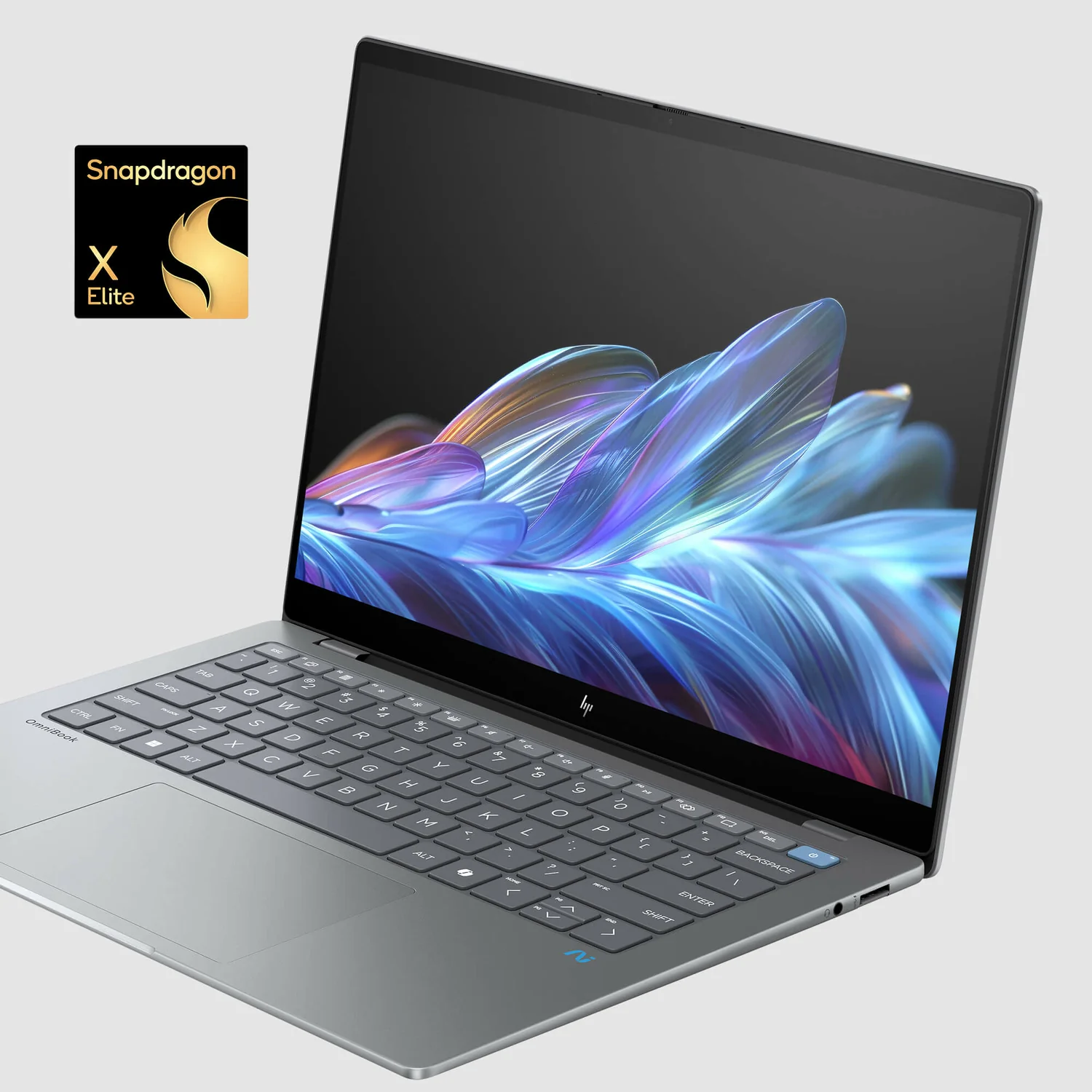 Portátil HP OmniBook X 14-FE0000NP 14" 2.2K Touch Snapdragon X Elite 16GB 1TB SSD Prateado - Imagem 20