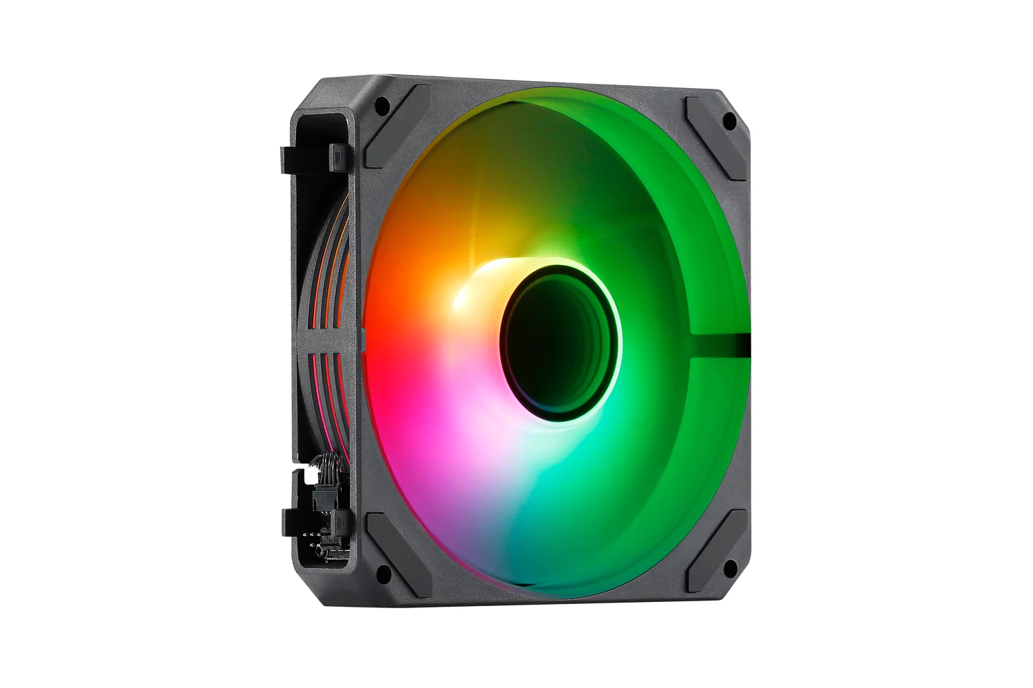 Ventoinha para caixa 120 mm preta ARGB ABYSM Arclight 2.0 pack 3 unidades