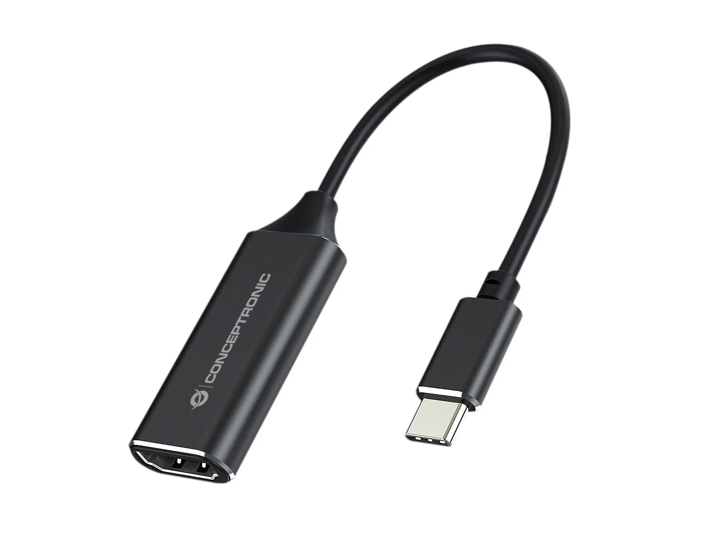 Adaptador USB-C para HDMI Conceptronic ABBY03B Preto