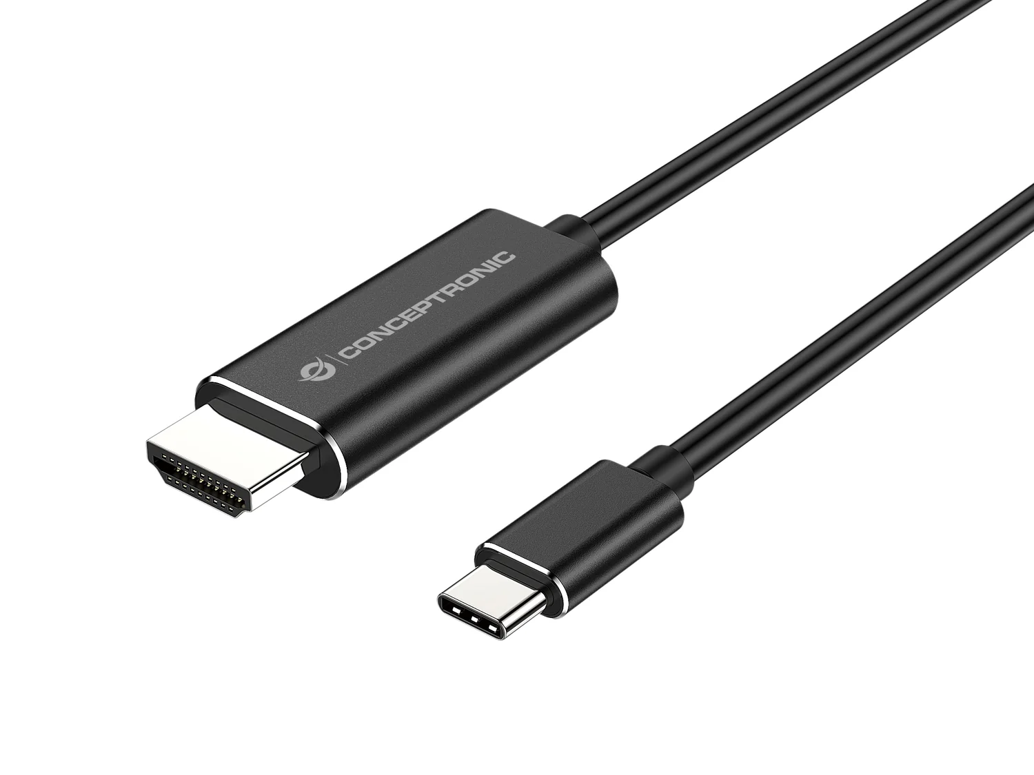 Cabo adaptador USB-C para HDMI Conceptronic ABBY04B 2m 4K UHD - Imagem 1