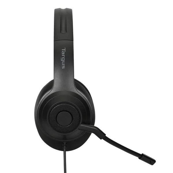 Auriculares com Fio Targus AEH102GL USB-A Stereo com Microfone Preto - Imagem 7