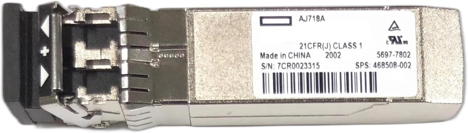 Transceiver SFP+ HPE 8Gb Fibre Channel Short Wave 1-Pack - Imagem 1