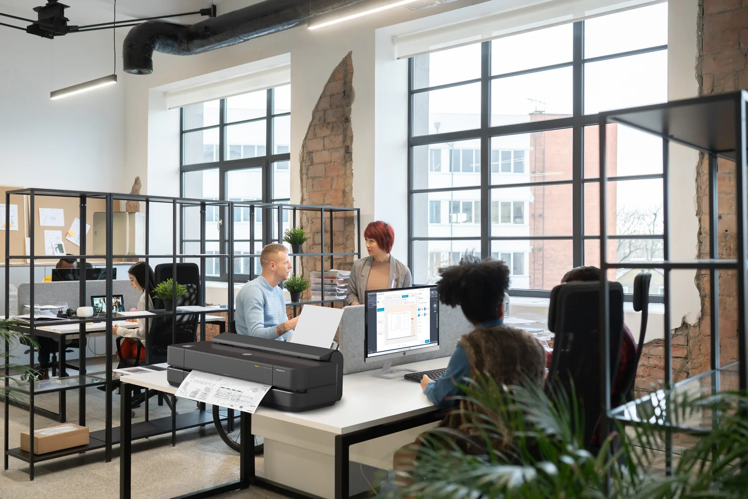 Plotter HP DesignJet T870 24 polegadas A1 Wi-Fi AM0X9A - Imagem 3