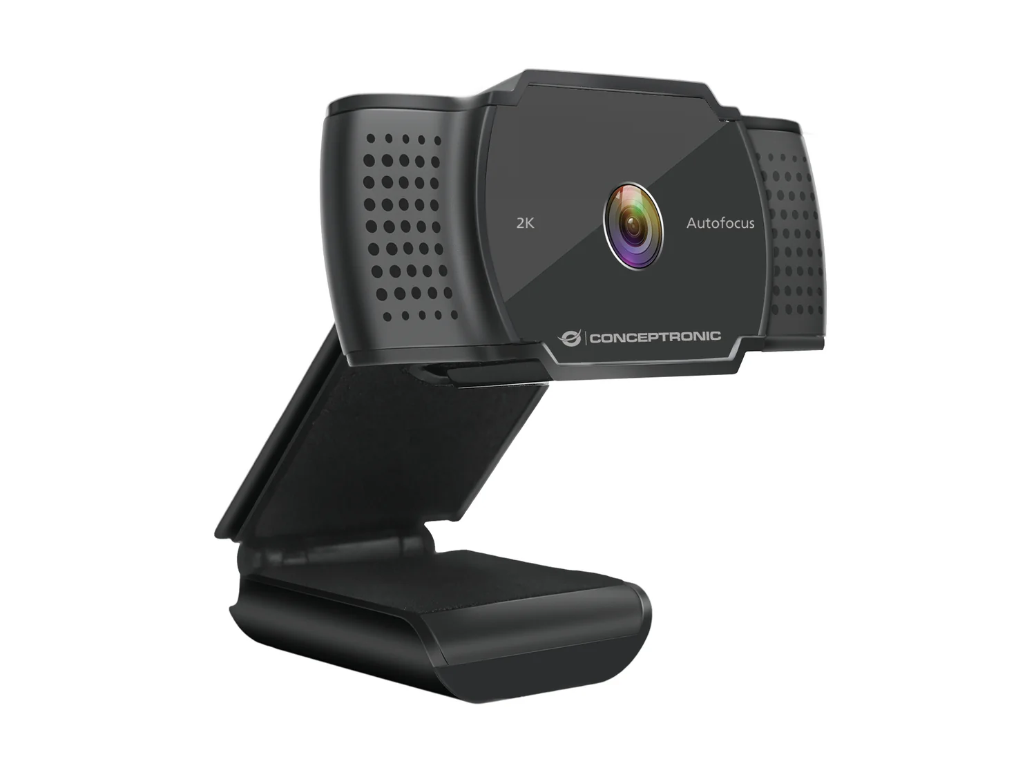 Webcam Conceptronic AMDIS 2K Super HD com Autofoco e Microfone Incorporado