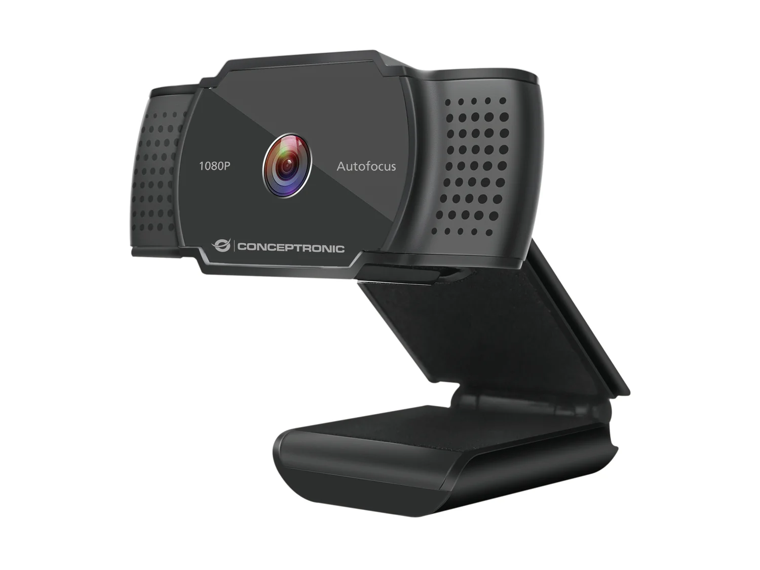 Webcam Conceptronic AMDIS06B Full HD 1080p USB com microfone e autofoco
