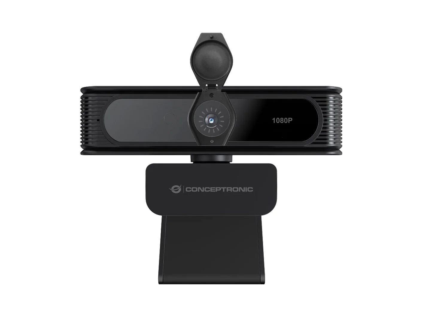 Webcam USB Conceptronic AMDIS09B Full HD 1080p, 2MP, Windows Hello, microfone, preta - Imagem 6