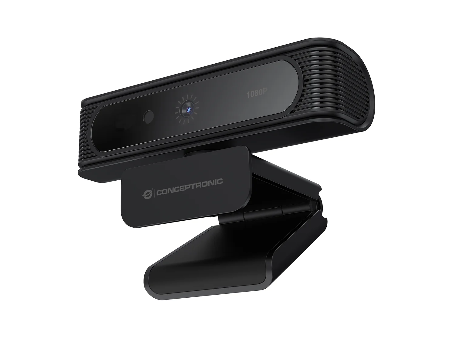 Webcam USB Conceptronic AMDIS09B Full HD 1080p, 2MP, Windows Hello, microfone, preta - Imagem 5