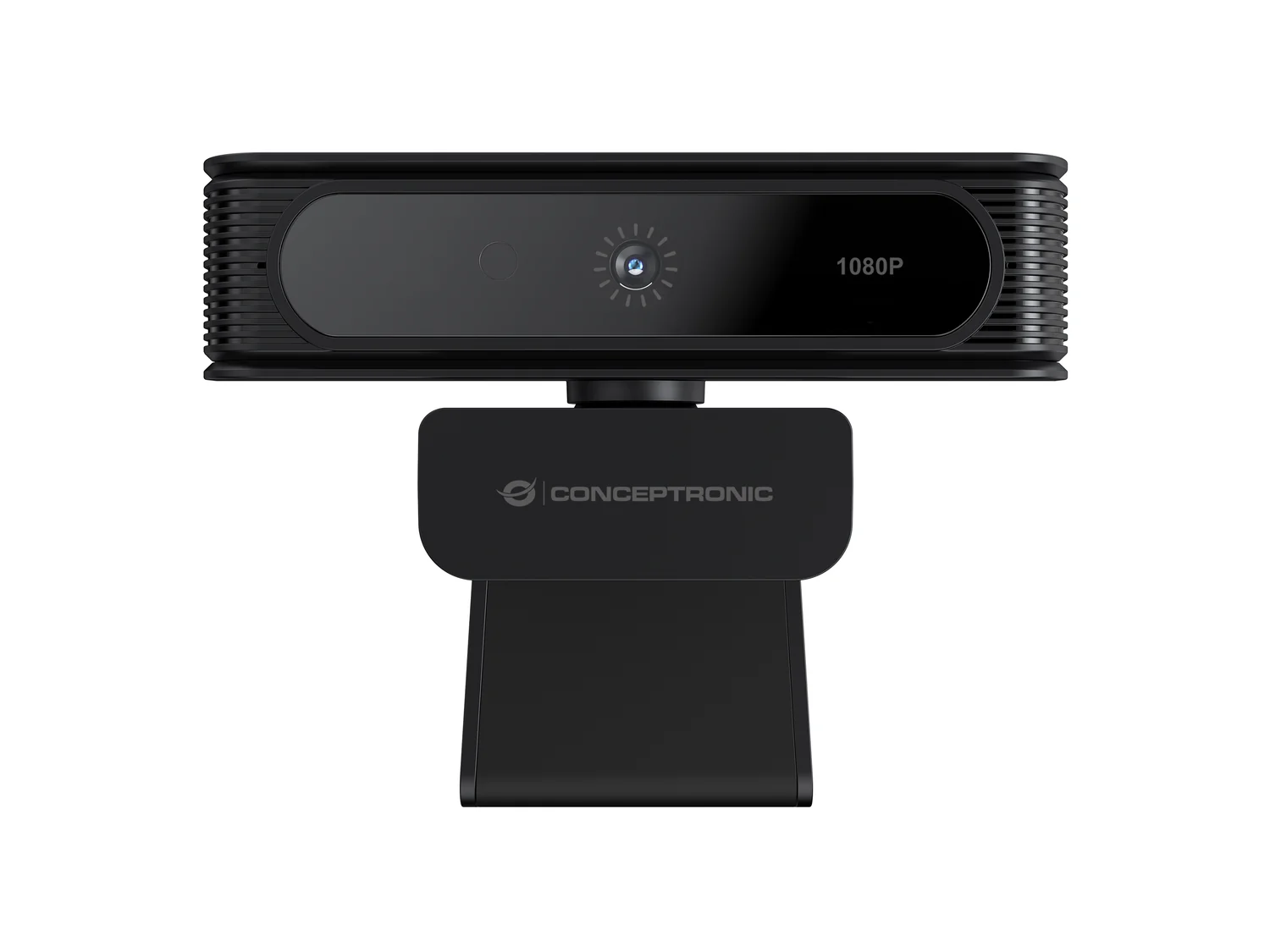 Webcam USB Conceptronic AMDIS09B Full HD 1080p, 2MP, Windows Hello, microfone, preta - Imagem 2
