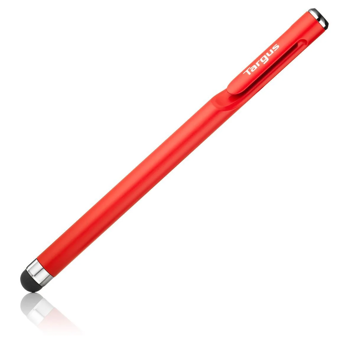 Caneta Stylus Targus Antimicrobiana Capacitiva Bluetooth para Smartphones e Tablets Vermelho - Imagem 1