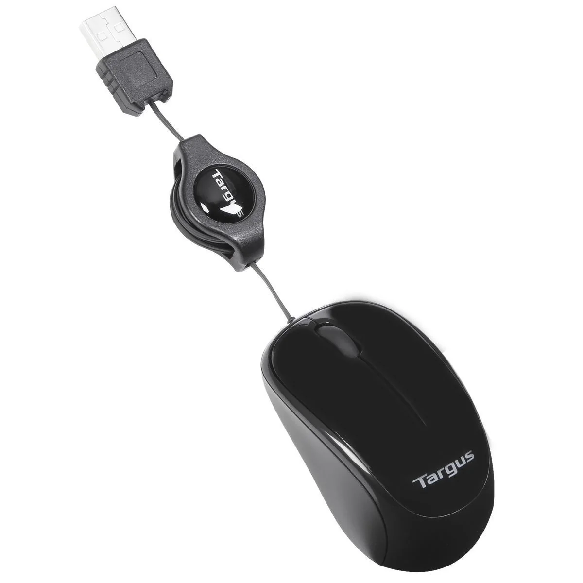 Rato USB Targus AMU75EU Compacto Retráctil Blue Trace 1000 DPI Viagem Ambidestro - Imagem 1
