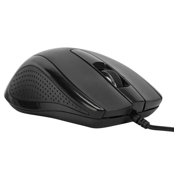 Rato com Fio Targus Antimicrobiano USB Ótico 1000 DPI Preto AMU81AMGL - Imagem 5
