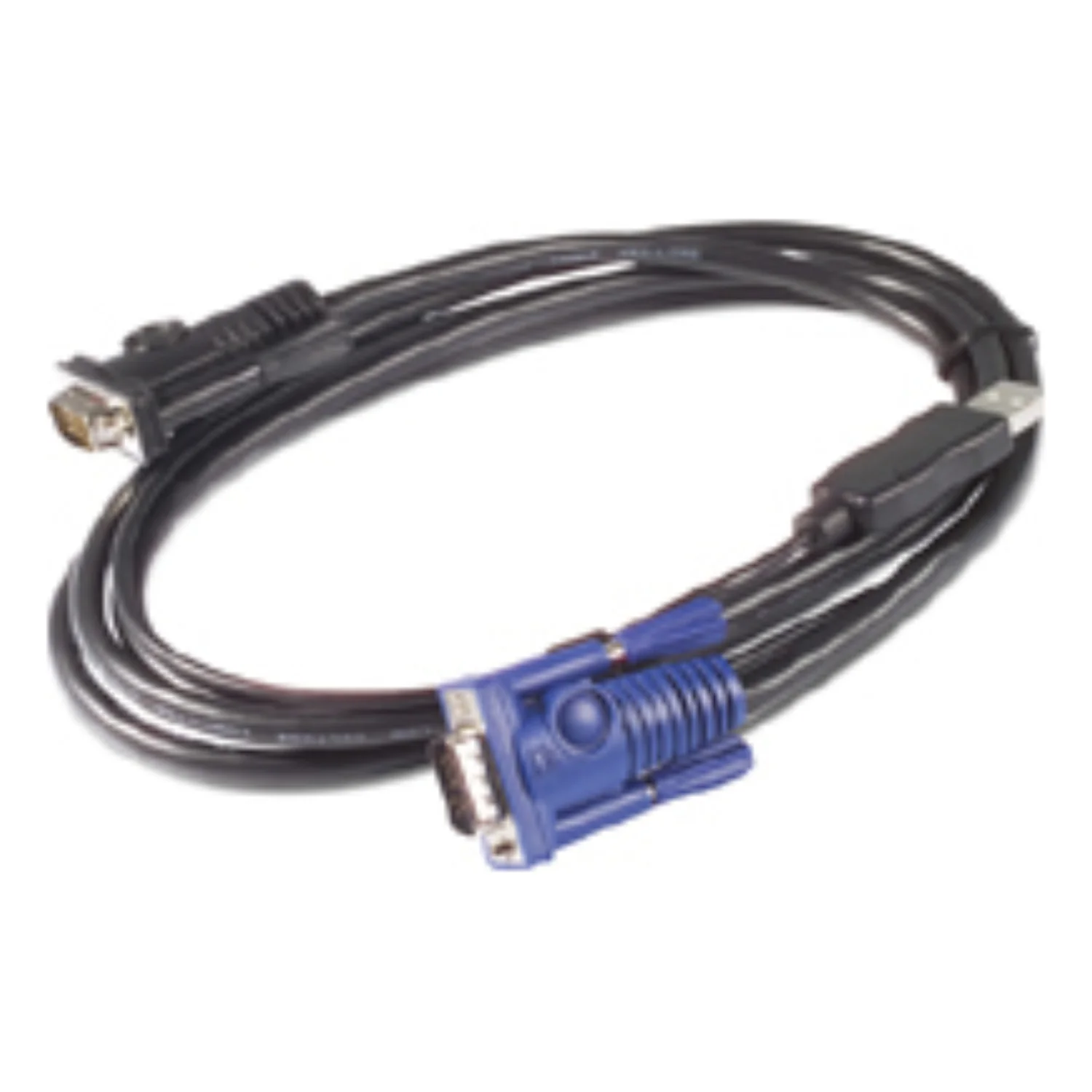 Cabo KVM APC USB + VGA 3,66m Preto Macho/Fêmea - Imagem 3