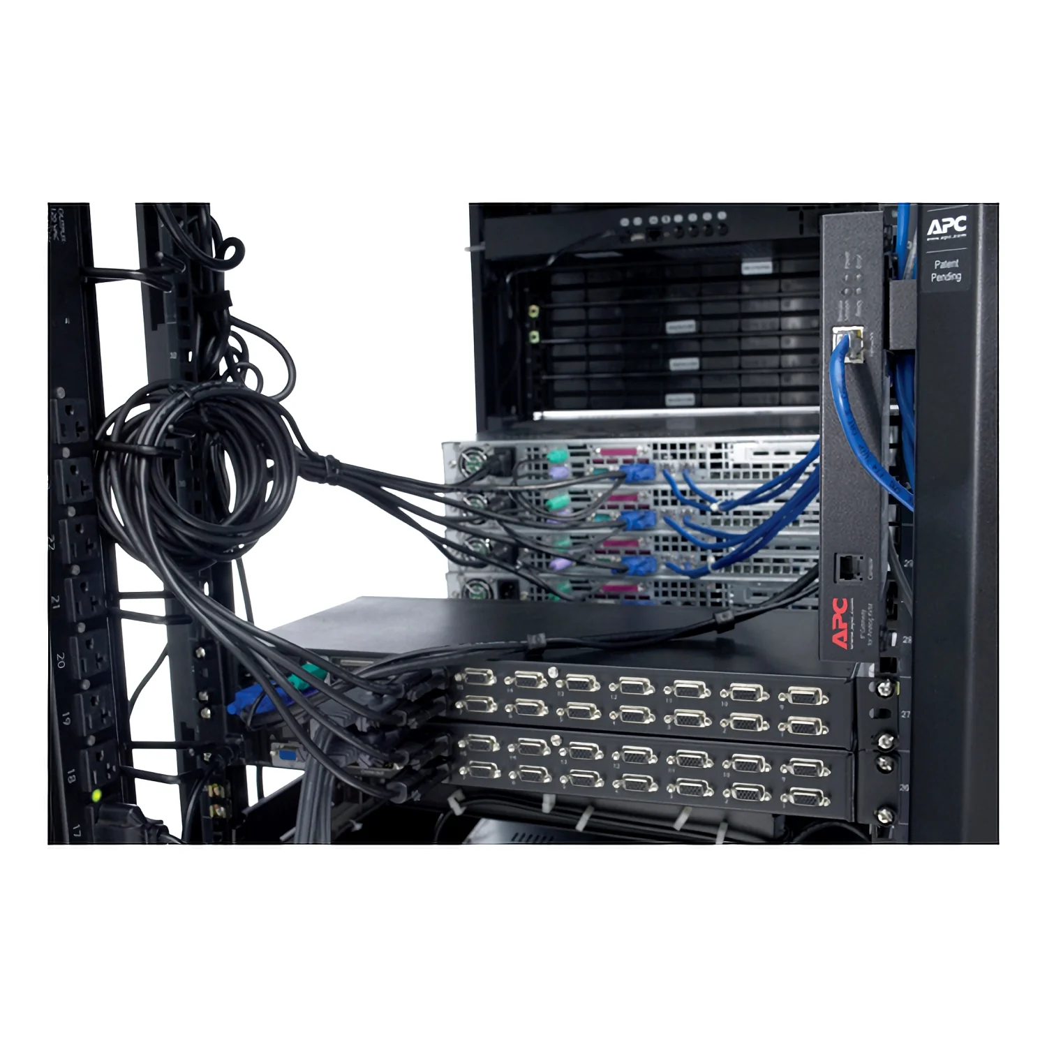 Cabo KVM Daisy-Chain DB25 RS232 1,83m Preto APC AP5263 - Imagem 4