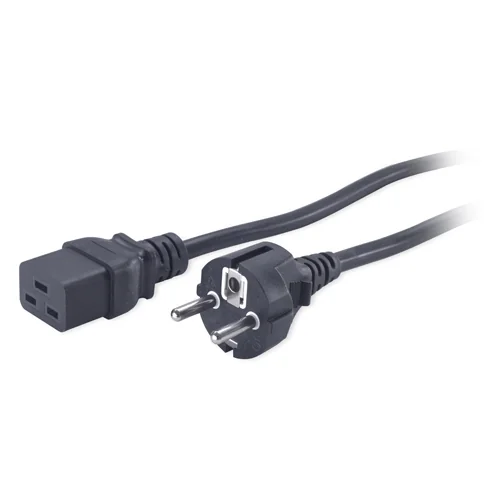 Cabo de alimentação APC 2,5 m 15A 120V C19 para NEMA 5-15P preto - Imagem 1