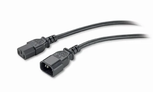 Kit de cabos de alimentacao APC AP9890 10A 100-230V 0,61m C13 para C14 (5 un) - Imagem 1
