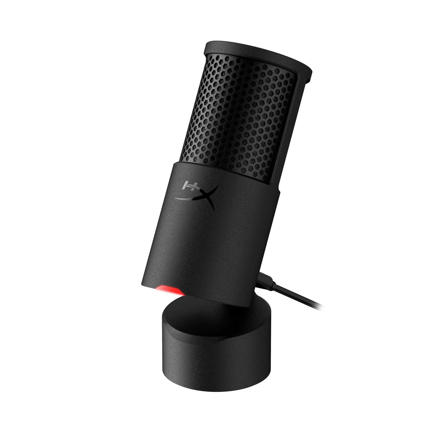 Microfone HyperX SoloCast 2 USB Cardióide Preto para Streaming - Imagem 5