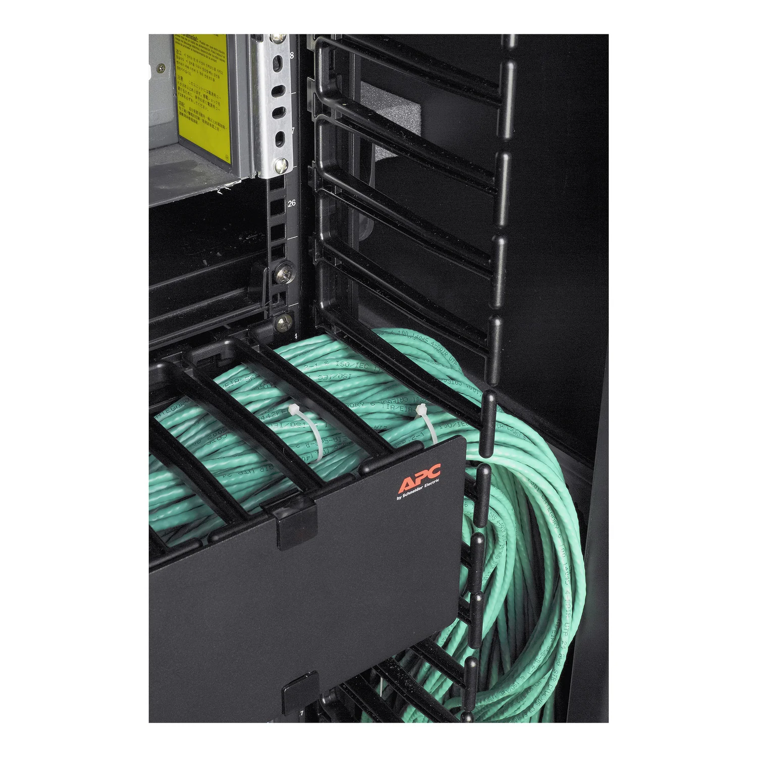 Bastidor servidor 42U 750x1200mm APC NetShelter SX com painéis laterais preto - Imagem 6
