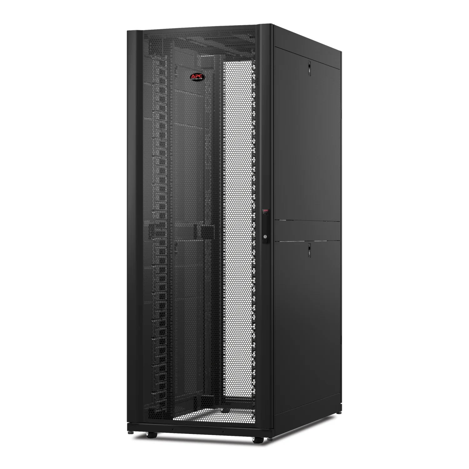 Bastidor servidor 42U 750x1200mm APC NetShelter SX com painéis laterais preto - Imagem 1
