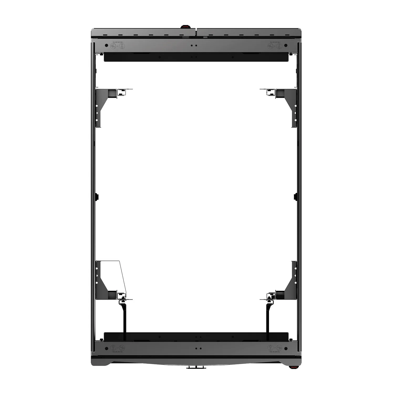 Bastidor servidor 42U 750x1200mm APC NetShelter SX com painéis laterais preto - Imagem 18
