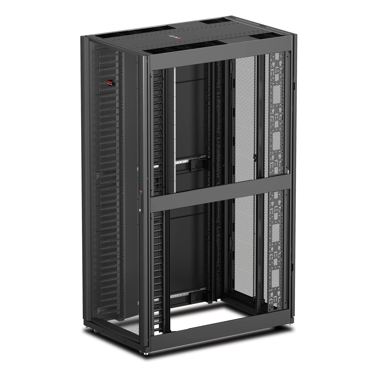 Bastidor servidor 42U 750x1200mm APC NetShelter SX com painéis laterais preto - Imagem 10