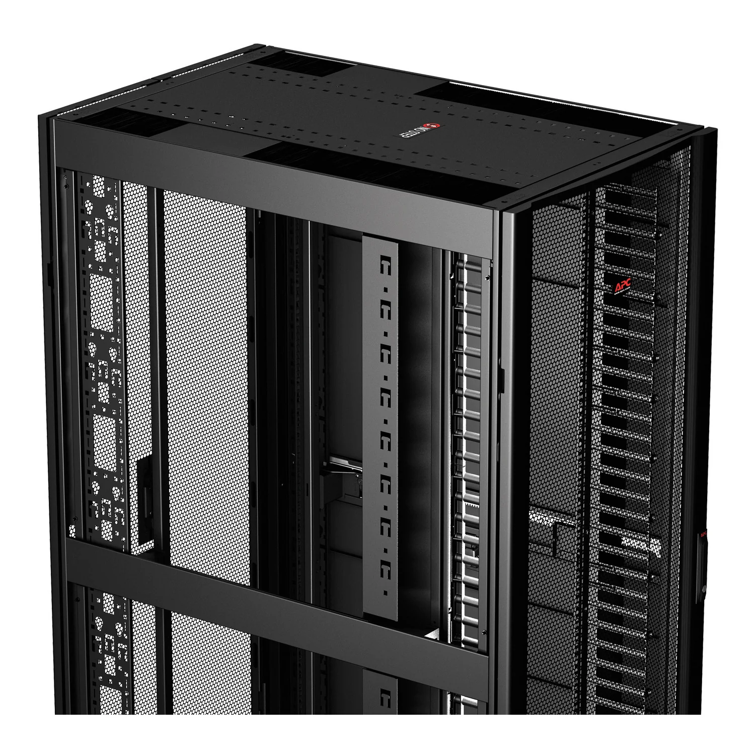 Bastidor servidor 42U 750x1200mm APC NetShelter SX com painéis laterais preto - Imagem 19