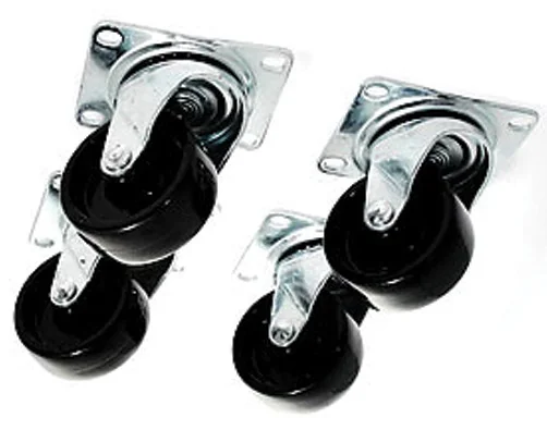 Kit de rodas giratórias para bastidor NetShelter ValueLine APC AR7719 (4 unidades) - Imagem 1