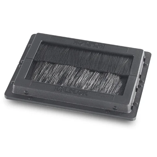 Passa-cabos APC KoldLok AR7730 para piso técnico elevado preto - Imagem 1