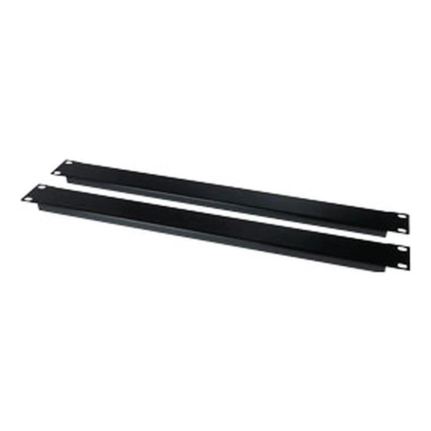 Painel cego APC AR8108BLK 1U 19" preto em metal para bastidor - Imagem 1
