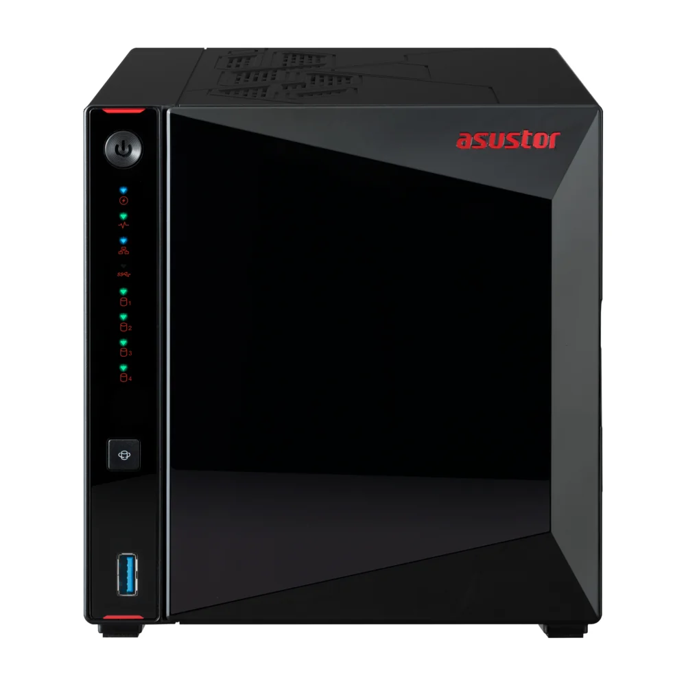 NAS de secretária Asustor Nimbustor 4 Gen2 AS5404T 4 baias Quad-Core 2.5GbE 4GB