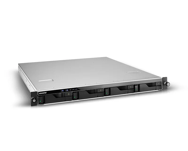 NAS Rack Asustor Lockerstor 4RD AS6504RD 4-Bay Intel Atom C3538 8GB - Imagem 1