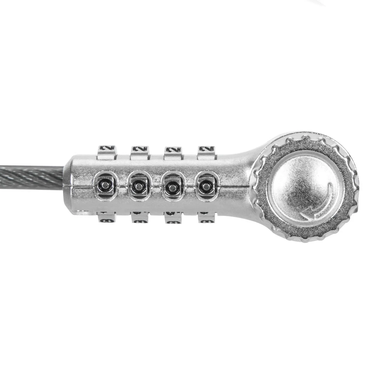 Cadeado de Segurança Targus G2 Ultimate Universal Combinação Reconfigurável Cabo 2m Aço Galvanizado Prateado - Imagem 4