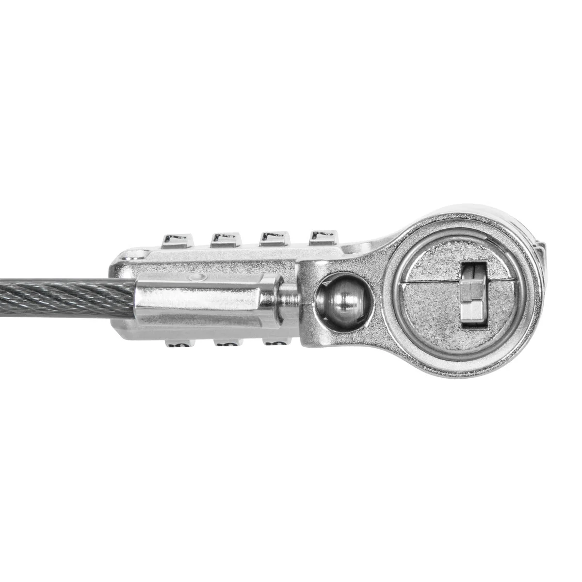 Cadeado de Segurança Targus ASP96RGL Ultimate Resettable Combo Cabo 2m Prateado - Imagem 3