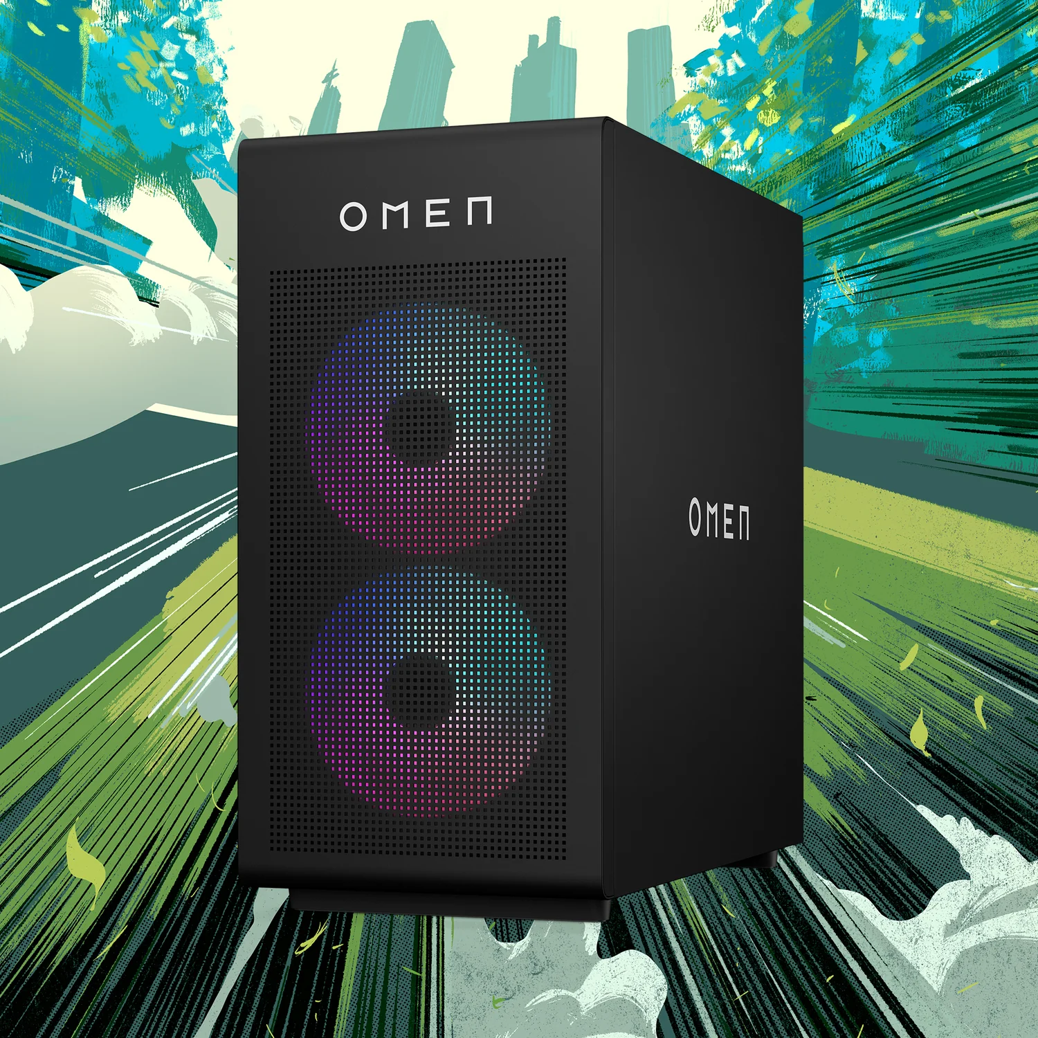 PC Gaming HP OMEN 35L GT16-0015np Core i7-14700F 32GB DDR5 1TB SSD RTX 4080 Super W11 - Imagem 2