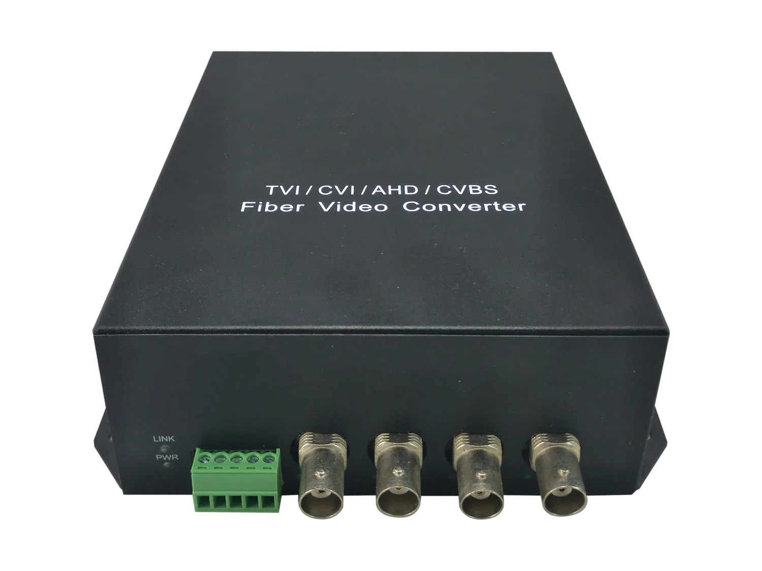 Extensor de Vídeo LevelOne AVF-1401 4-Canais BNC Fibra Ótica 20km - Imagem 1