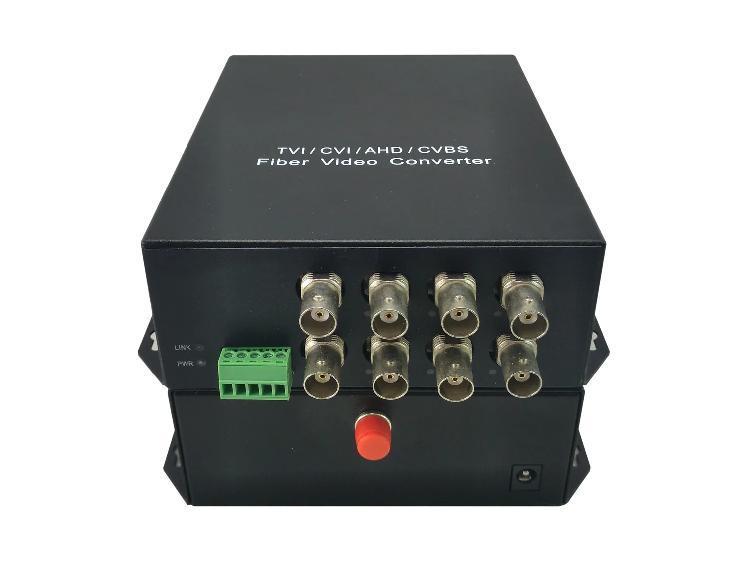 Extensor de Vídeo por Fibra Ótica LevelOne 8 Canais BNC Transmissor AV 20km - Imagem 2