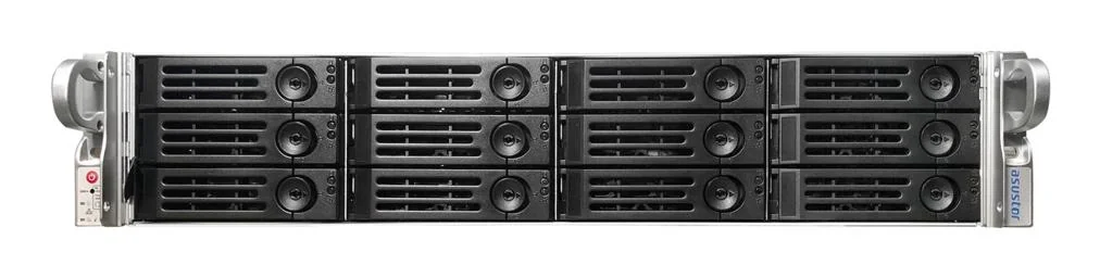 Servidor de armazenamento JBOD Asustor Xpanstor 12R 2U Rackmount SAS 12 baias - Imagem 1
