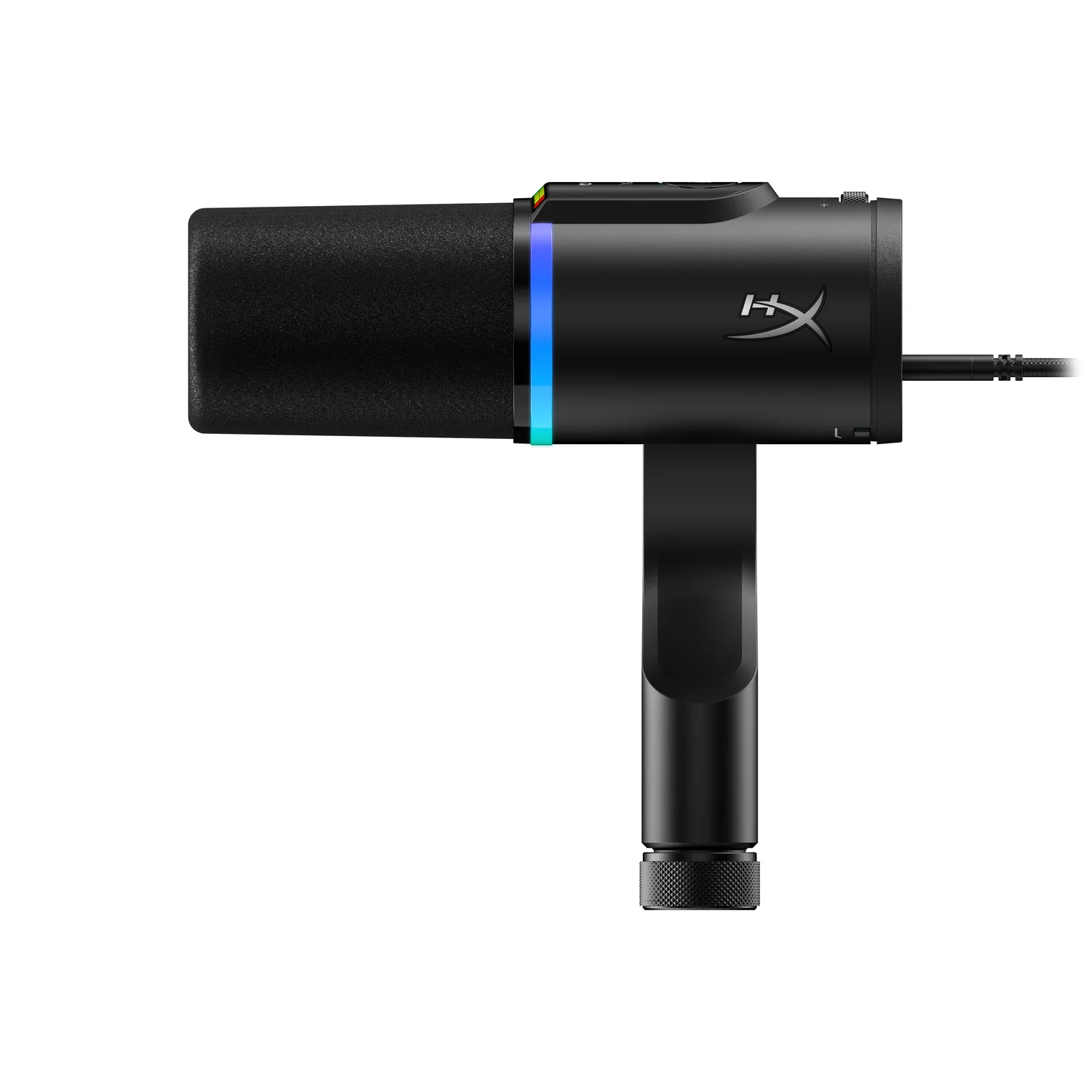 Microfone dinâmico HyperX FlipCast USB-C/XLR cardioide 192kHz preto - Imagem 2