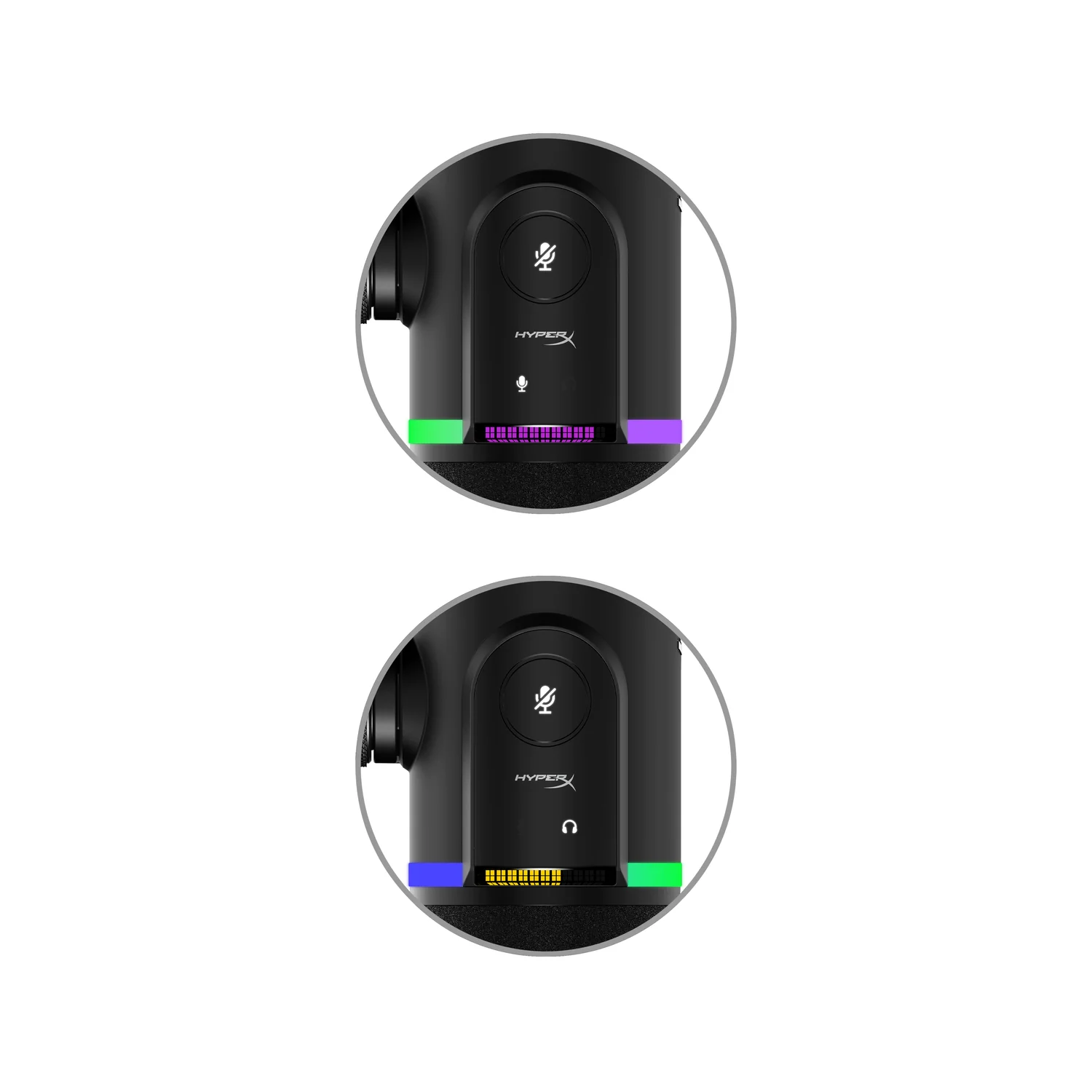 Microfone dinâmico HyperX FlipCast USB-C/XLR cardioide 192kHz preto - Imagem 6