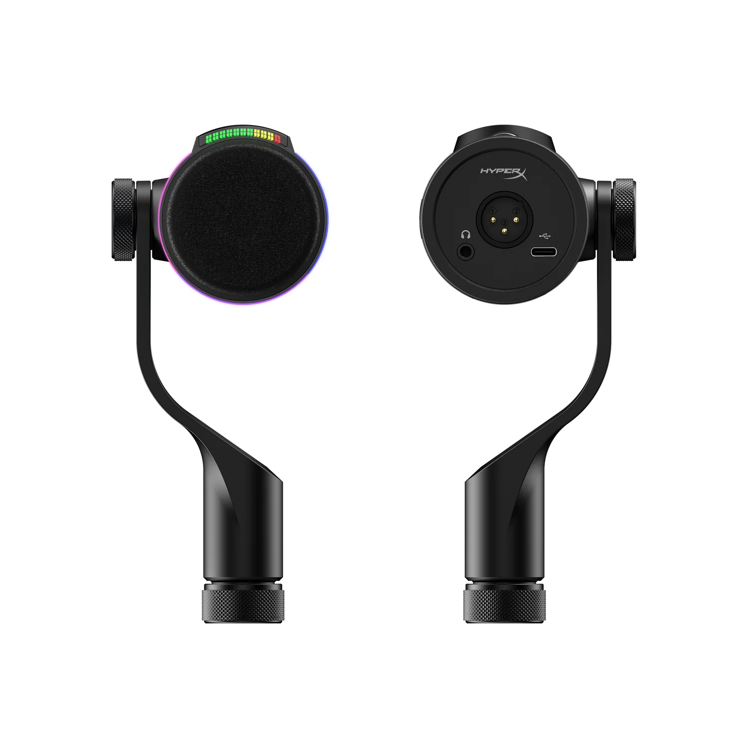 Microfone dinâmico HyperX FlipCast USB-C/XLR cardioide 192kHz preto - Imagem 5