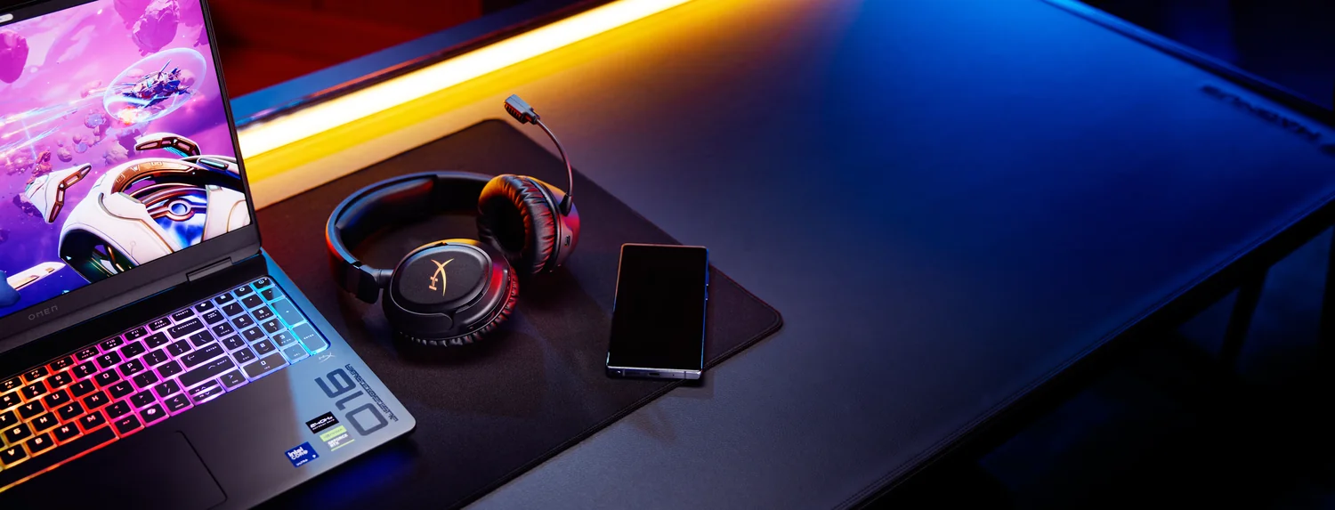 Auriculares Gaming HyperX Cloud Flight 2 Sem Fios RGB Preto - Imagem 9