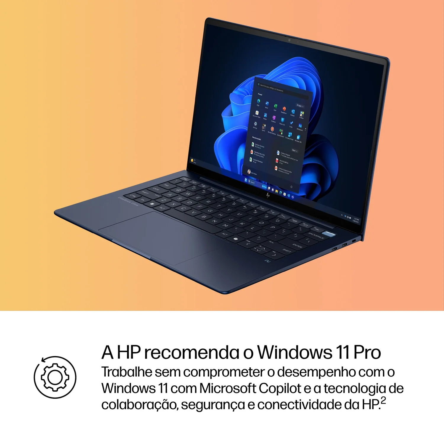 Portátil HP EliteBook Ultra G1i 14" 2.8K OLED Touch Intel Core Ultra 7 258V 32GB 1TB - Imagem 5