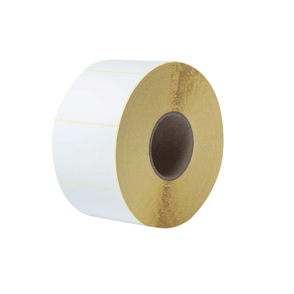 Etiquetas de Transferência Térmica Brother 102x74mm Semi-brilhante Branco (4 Rolos x 2900 Unidades) - Imagem 2